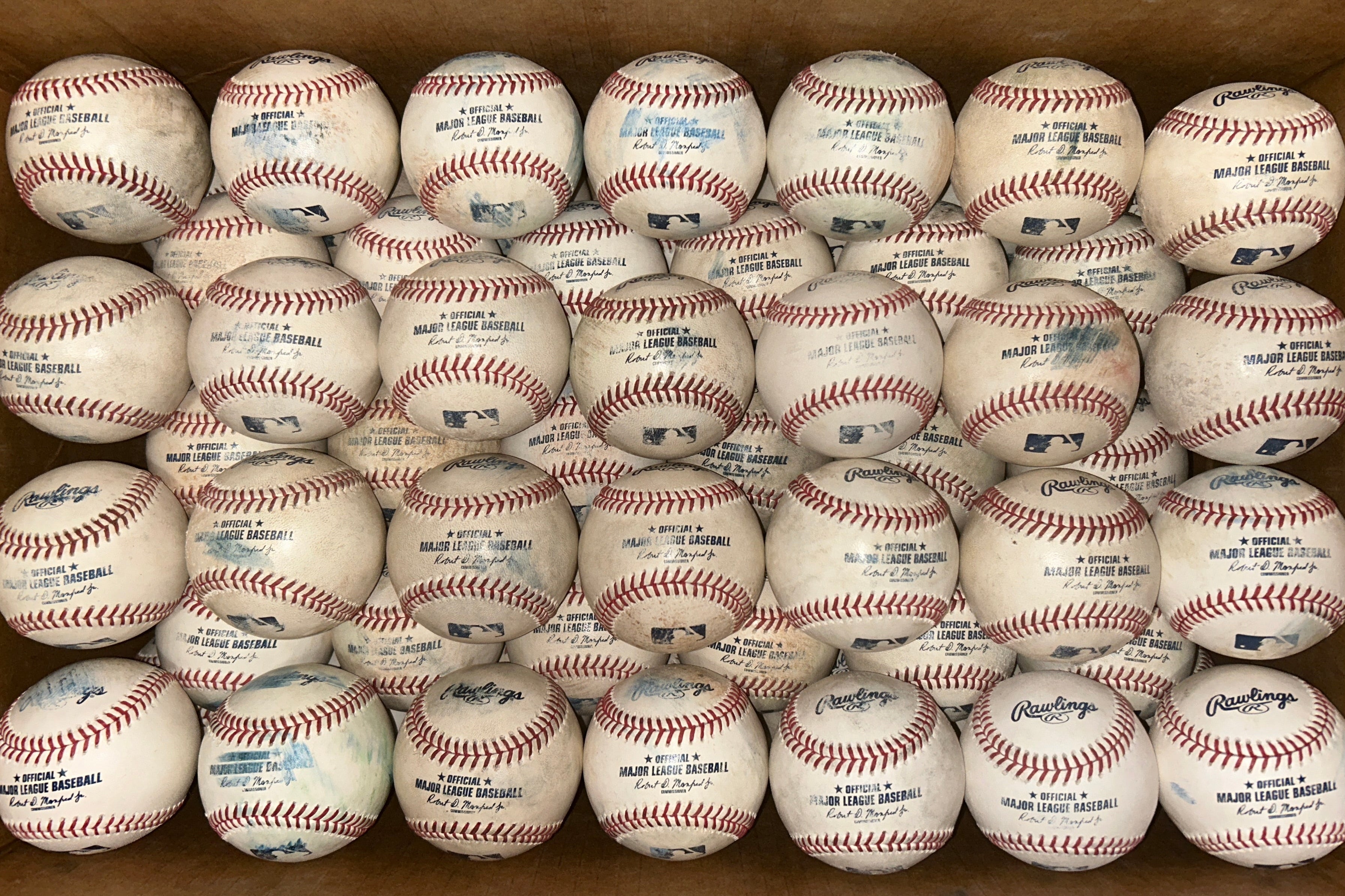 2025 Rawlings Official MLB Baseball  - Heavily Game Used