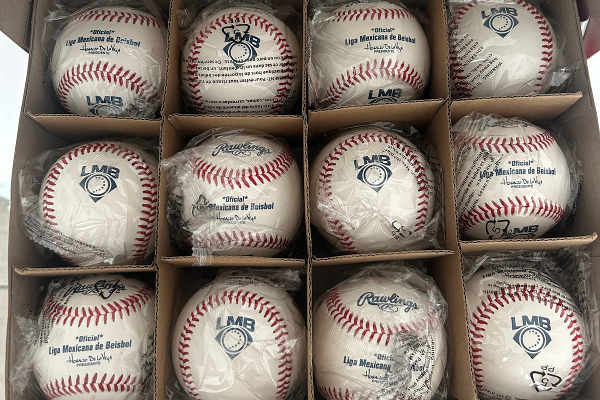 1 Dozen Rawlings Official Liga Mexicana de Beisbol Baseballs - Brand New!