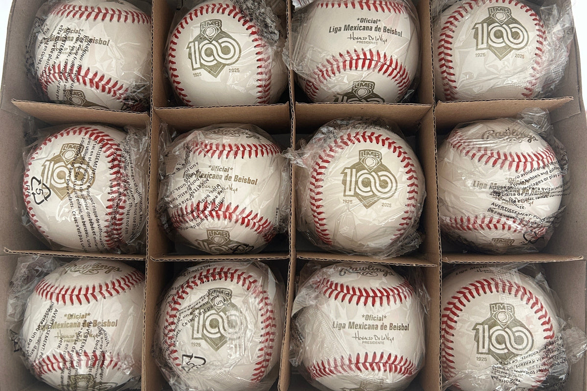 1 Dozen Rawlings Official Liga Mexicana de Beisbol '100 Anos' 1925-2025 Baseballs  - Brand New!