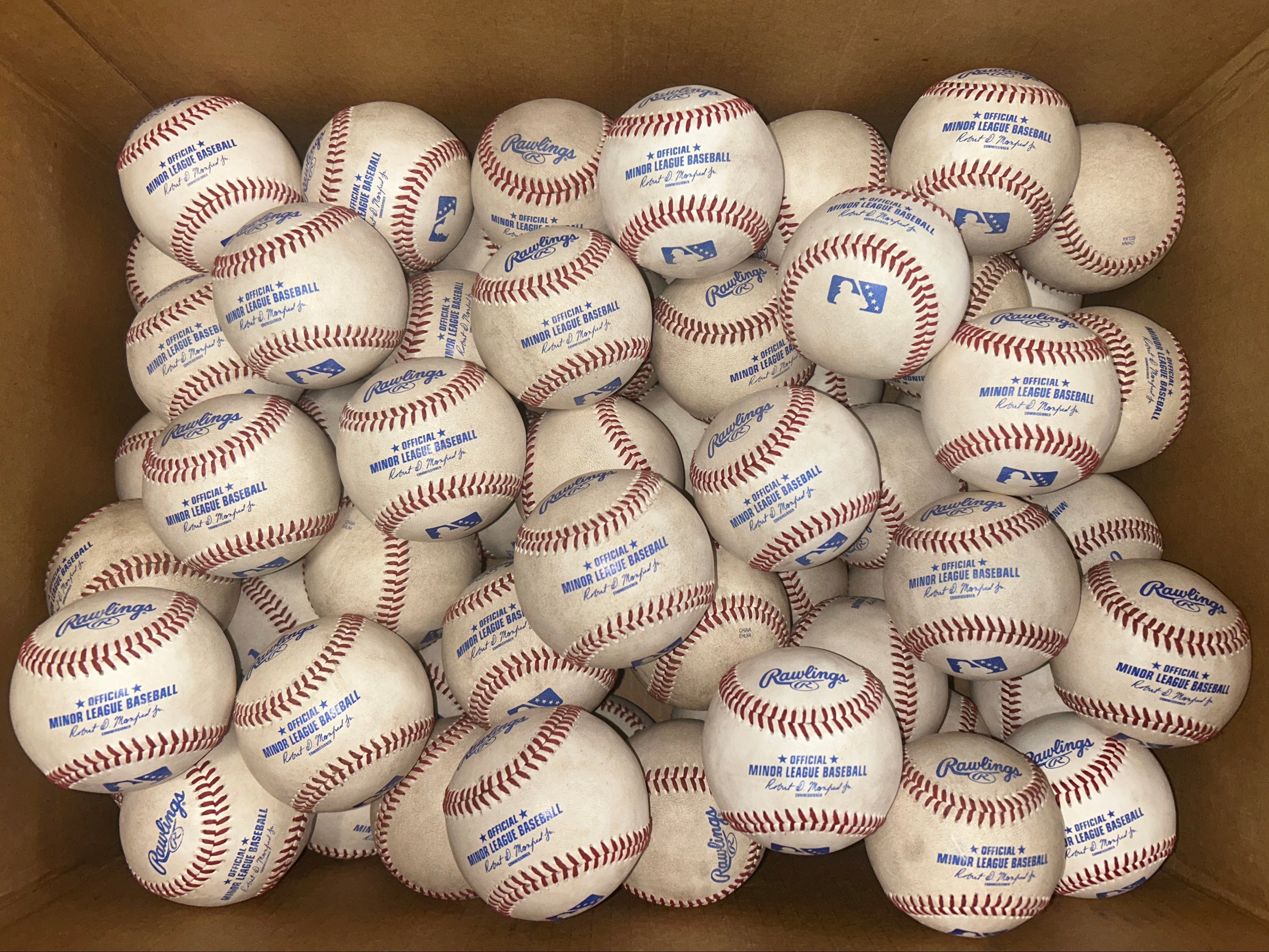 2025 Rawlings Official Minor League MiLB Baseball - Game Rubbed!