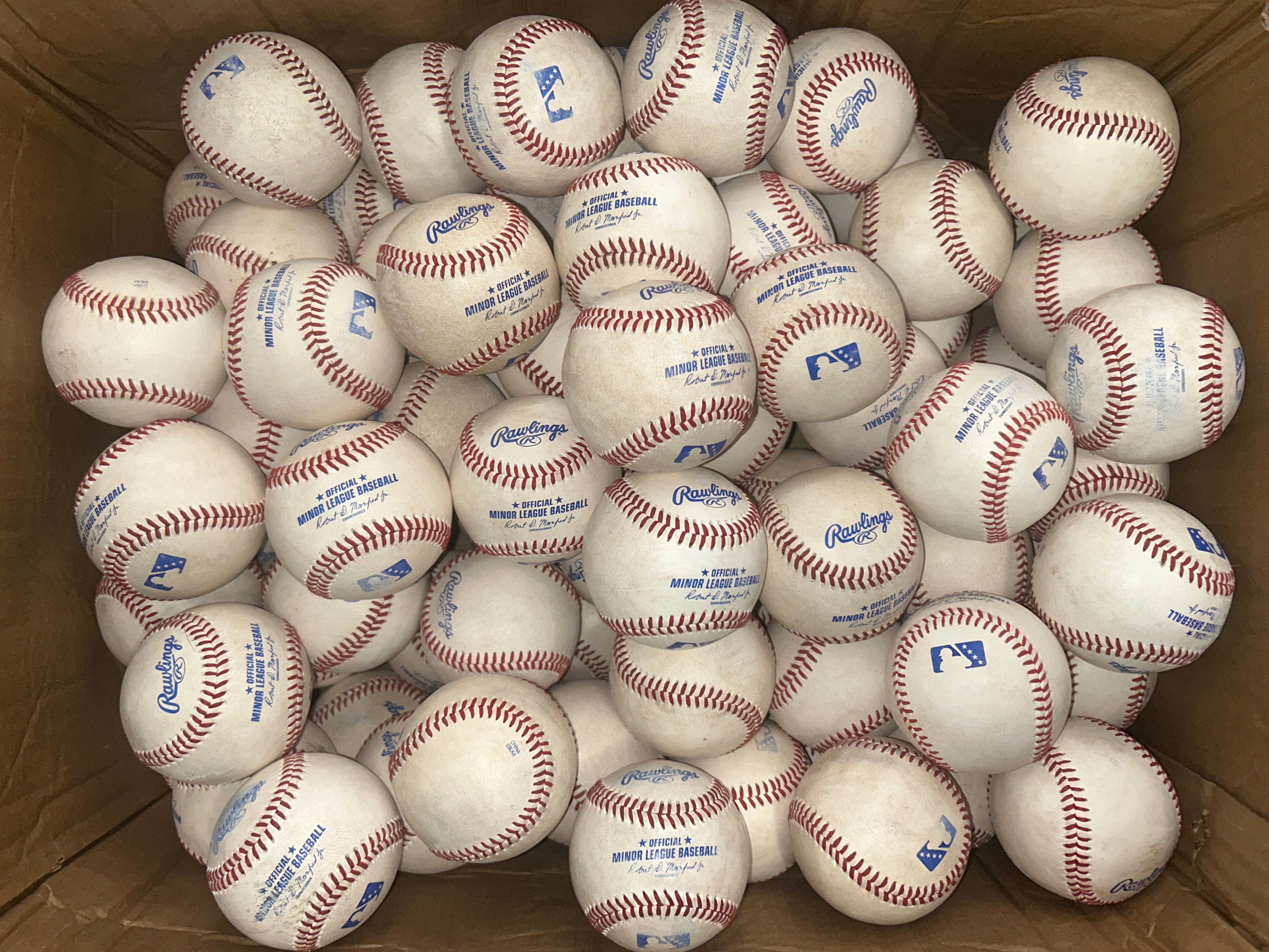 2025 Rawlings Official Minor League MiLB Baseball - Game Used!