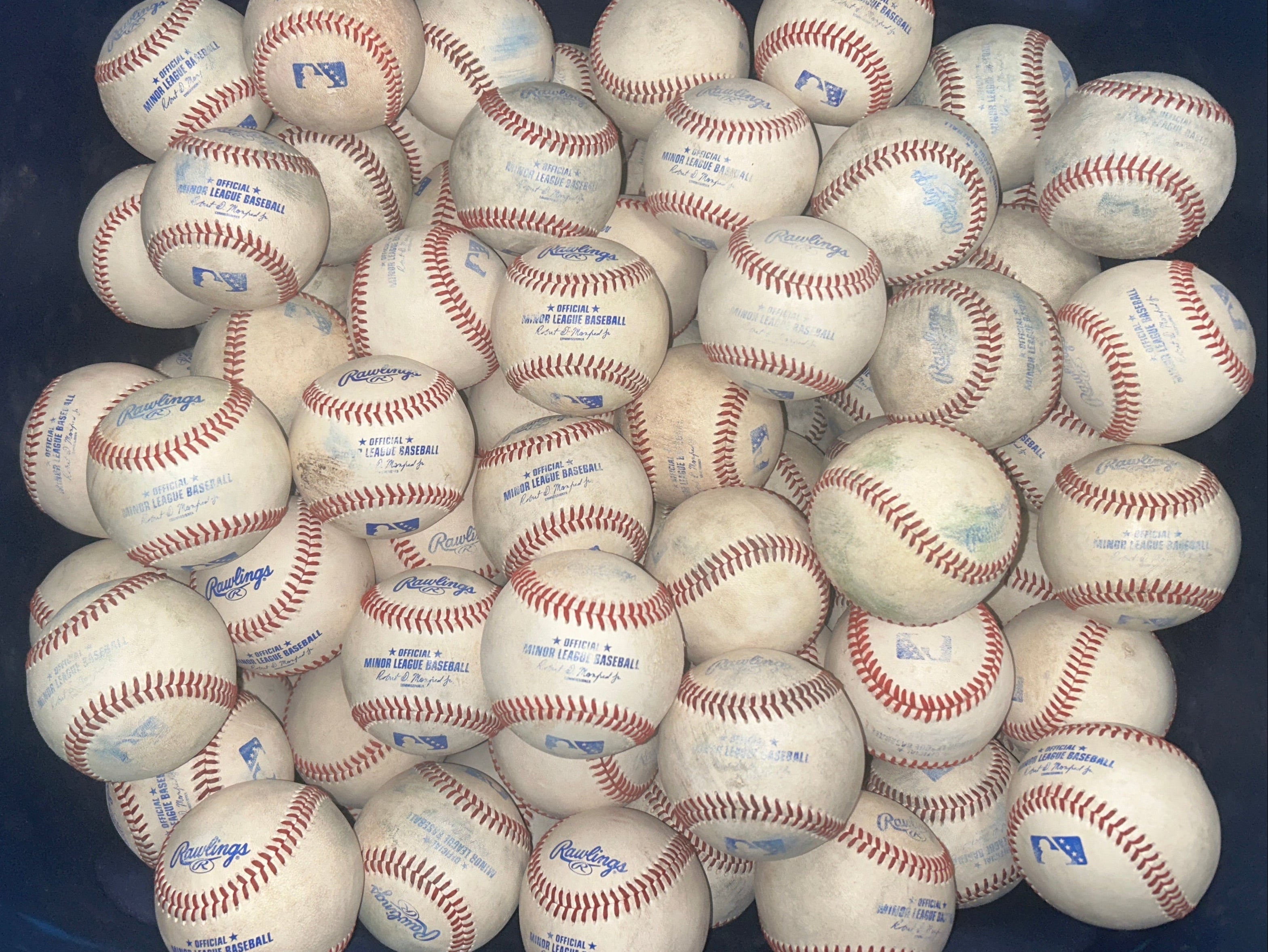 2025 Rawlings Official Minor League MiLB Baseball - Heavily Game Used!