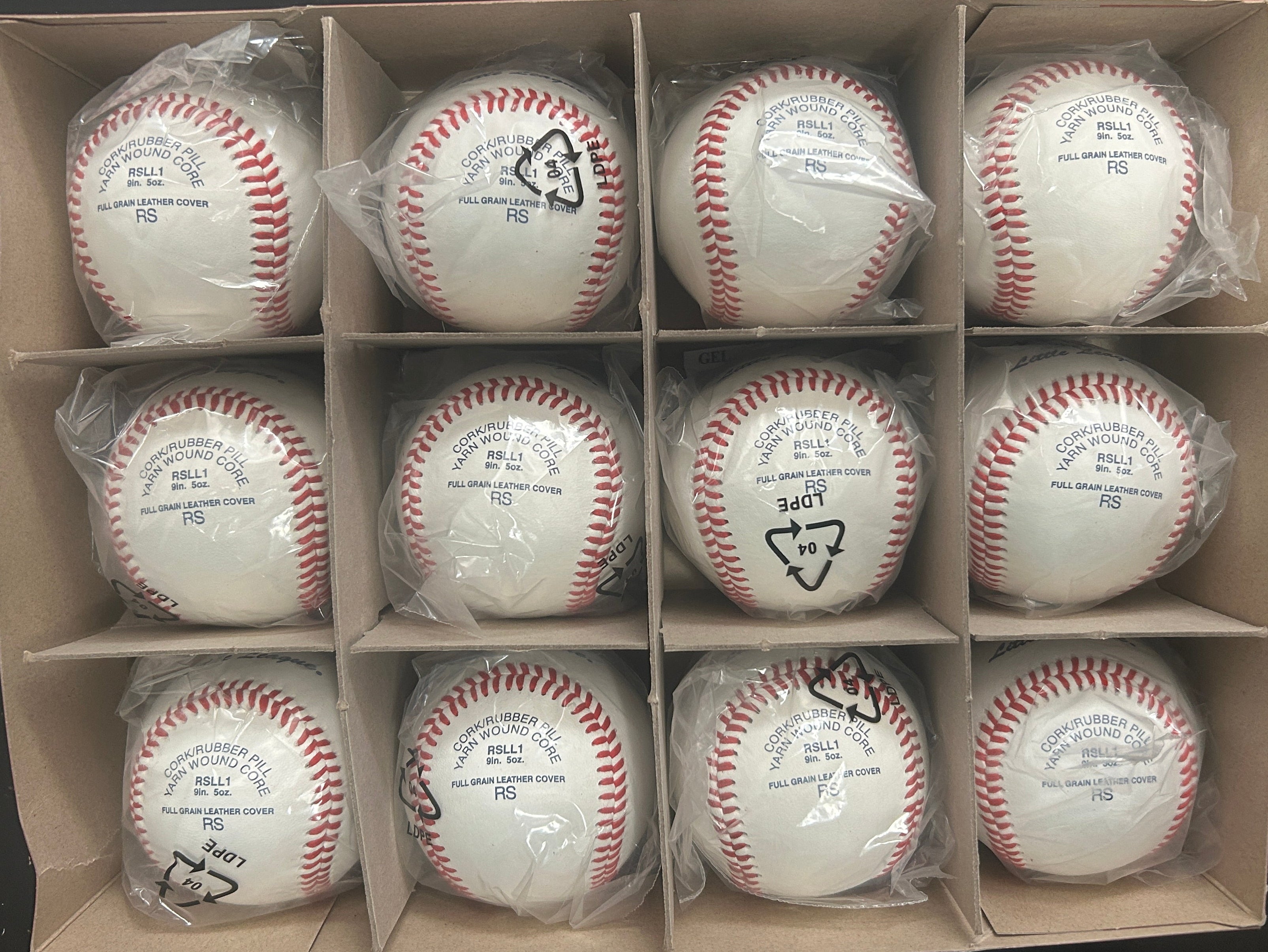 1 Dozen Rawlings RSLL1 Senior Little League Baseballs - Brand New!