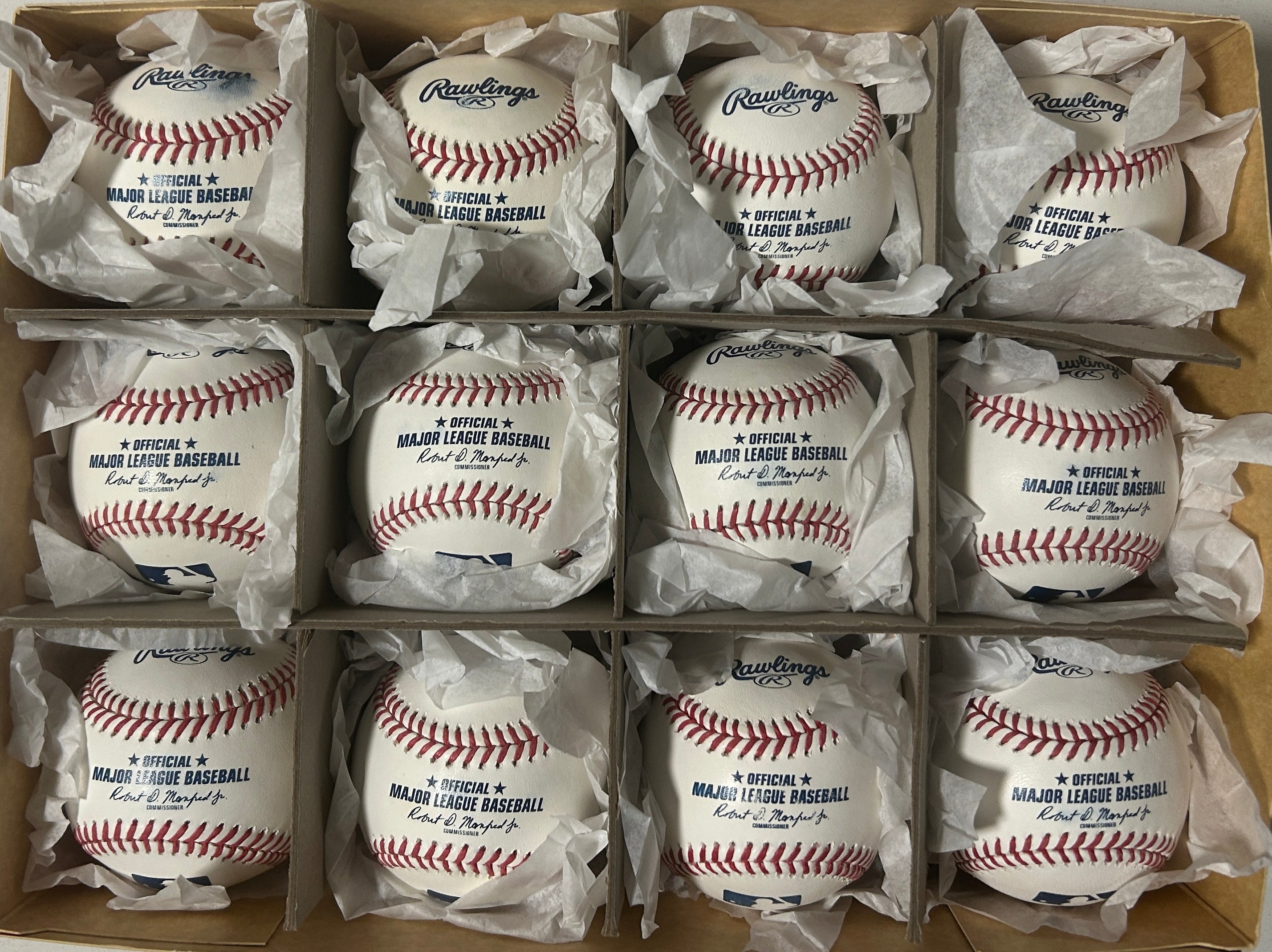 1 Dozen Rawlings Official Major League Baseballs (FACTORY BLEM)  - Brand New!